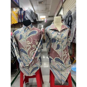 Baju Batik - Hem Pria dan Blouse Wanita Resleting