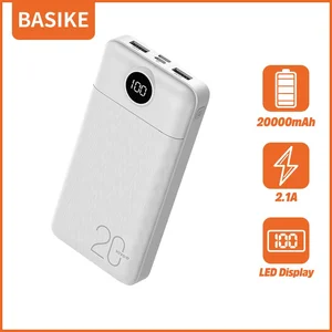 Power Bank Basike Power bank 20000mAh Real Capacity Fast Charging PT507