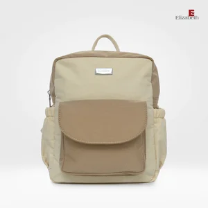 Tas Ransel Wanita Warna Solid dan Anggun