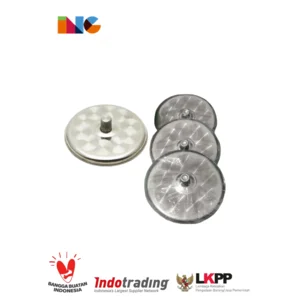 Tutup Gelas  Stainless Glass Cover Tebal Ukuran Kecil Diameter 8.5 cm ( Bukan Tutup Gelas Plastik)