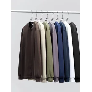 Kaos Cotton Crew Neck Long Sleeve