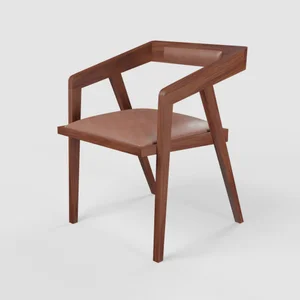 Ellament Dining Chair - KURSI MAKAN SOLID KAYU JATI