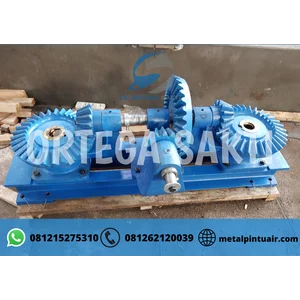 Sparepart Pintu Air Gearbox Double Spindle