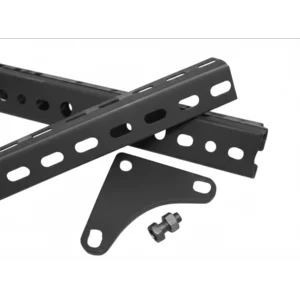 Besi Siku Lubang 3.6cm x 3.6cm x 1.0mm x 3 meter Black
