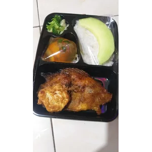 Nasi Box Bento Ikan Lauk Ikan