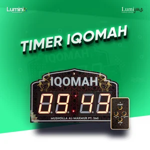 Jam Timer Iqomah Digital Masjid / Mushola
