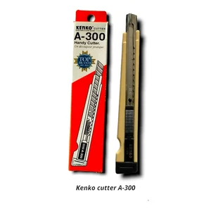 Pisau Cutter A-300 Kenko Alat Potong + Pisau