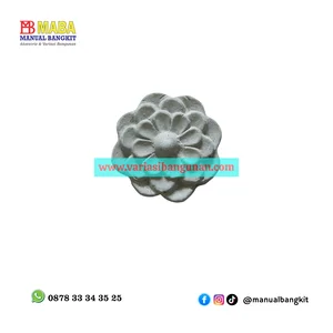Panel Ornamen Dinding Motif Bunga