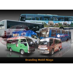 Car Branding Mobil Operasional Dan Shuttle Bus By Moga Advertising