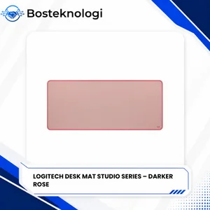 Alas Meja Lebar Studio Series Logitech Darker Rose
