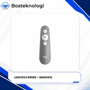 Remote Presentasi Wireless Logitech R 500s Graphite