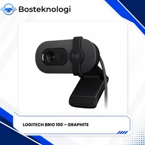 Webcam Full HD Logitech Brio 100 Entry Level Graphite