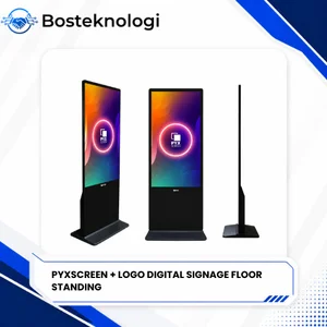 PYX Digital Signage Windows 10 49 Inch B Series Dual Side Screen Floor Standing Touchscreen B49DD-TC TKDN