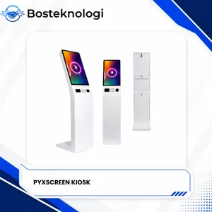 Kiosk Interaktif Layar Sentuh PYX K32AS 32 Inci Android 11 Dengan Stand