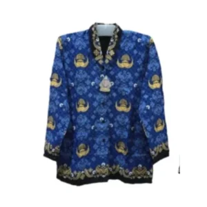 Seragam Kerja Baju Batik Korpri Wanita Lengan Panjang - Non Furing