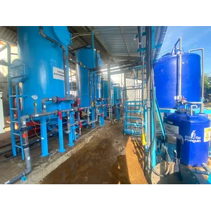 Mesin Demin Demineralisasi Demineralizer Water 1 m3/jam