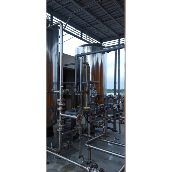 Mesin Water Softener Regenerasi Automatis