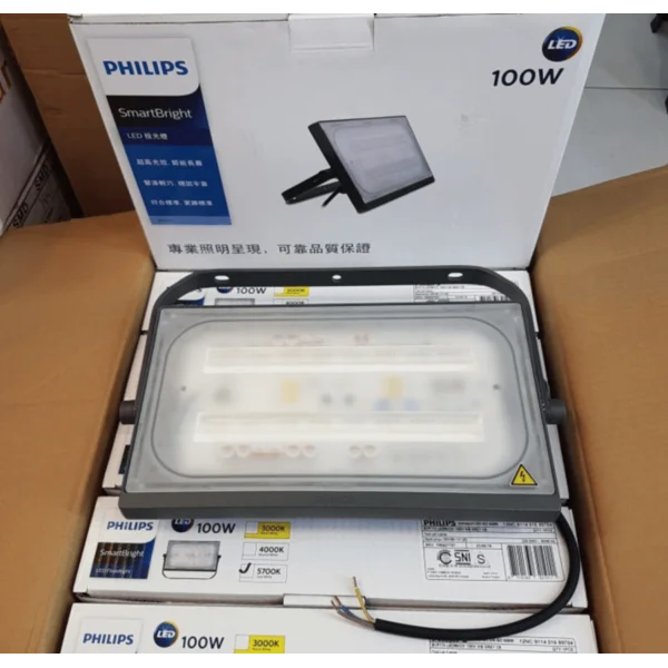 Lampu Jalan Philips BVP174 LED112/CW 100W WB GREY CE