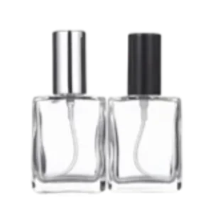 CLARE SQUARE PARFUM GLASS BOTTLE