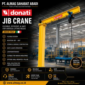 DONATI Pilar Slewing Jib Crane 