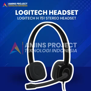 Aksesoris Komputer Lainnya Logitech H 151 Stereo Headset