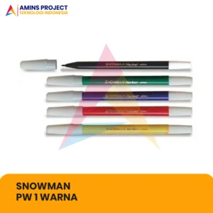 Spidol Warna SPIDOL KECIL SNOWMAN PW 1 WARNA