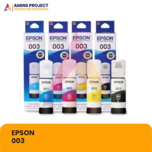 TINTA PRINTER EPSON 003 CYAN MAGENTA YELLOW BLACK