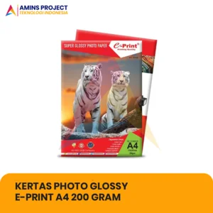PAPER / PHOTO PAPER GLOSSY E-PRINT A4 200 GRAM