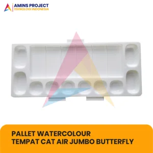 Pallet Plastik WATERCOLOUR / TEMPAT CAT AIR / PALET JUMBO BUTTERFLY