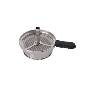 PASOKAN LINTAS BATAS SHISHA AKSESORIS SHISHA STAINLESS STEEL PARTISI ARANG SHISHA KERTAS TIMAH HOOKAH MANGKUK ARANG
