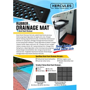 Karpet Karet Anti Slip dan Rubber Flooring System 