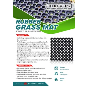 Karpet Karet Anti Slip dan Rubber Flooring System 