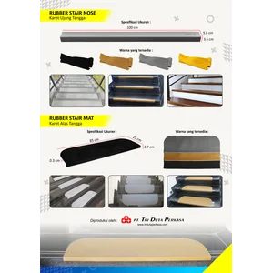 Karpet Karet Anti Slip dan Rubber Flooring System 