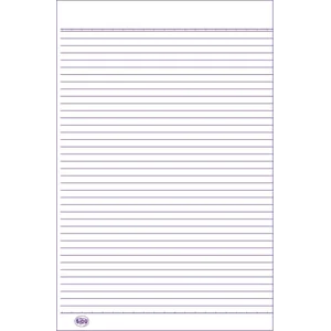 Kertas Double folio bergaris / Alat kantor lainnya