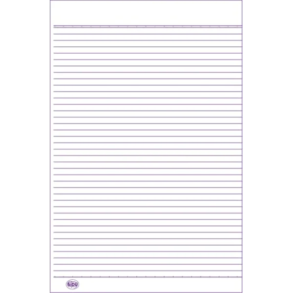 Kertas Double folio bergaris / Alat kantor lainnya