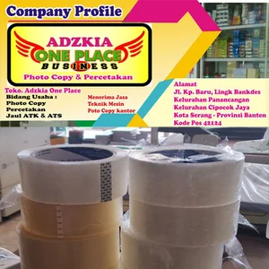 Lakban Bening dan Lakban Coklat Ukuran Besar