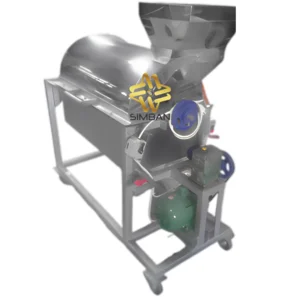Mesin Pengupas Kentang/Mesin Pencuci Kentang/Simban M105/Type MCK L300 SS/Kapasitas 300 kg/jam/Dimensi 2000x500x1300 mm