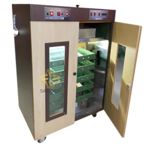 Mesin Penetas Telur/Simban M113/Type MNT 1000/Kapasitas 1000 butir /proses/Dimensi 900x600x900 mm