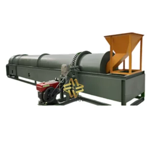 Pengering Industri/Mesin Pengering Putar/Simban D148/Type  DR D500/Kapasitas 500-700 kg/jam/DImensi 9000x1400x1400 mm