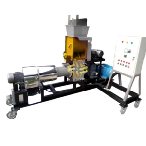 Mesin Pakan Ternak/Mesin Pencetak Apung/Simban I182A/Type ICPA L200/Kapasitas 150-200 kg/jam/Dimensi 1500x1400x1700 mm