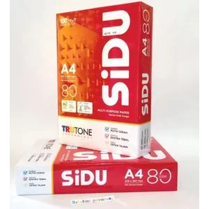 Kertas HVS A4 Sinar Dunia 80 gr / Sidu 80 gr