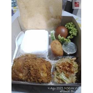 Paket Nasi Box Ayam Goreng