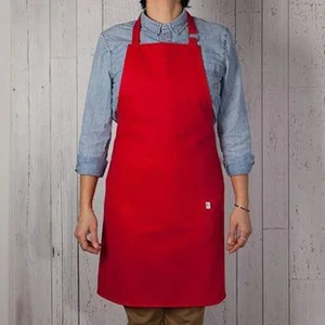 Apron - Apron Celemek Masak Bordir - Merah