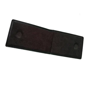 ID Card Kulit Name Tag untuk Kartu Tanda Pengenal
