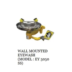 WALL MOUNTED EYEWASH (MODEL : EY 5050 SS)