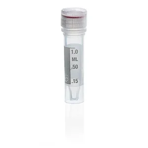 BRAND 780751 Microcentrifuge tubes with detached cap PP transparent with screw cap bulk BIO-CERT® PCR QUALITY sterile