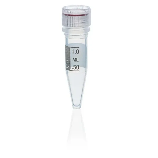 BRAND 780752 Microcentrifuge tubes with detached cap PP transparent with screw cap bulk BIO-CERT® PCR QUALITY sterile