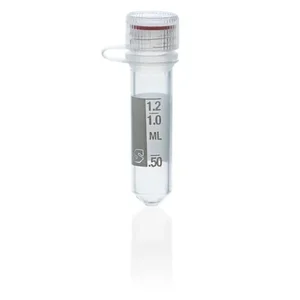 BRAND 780714 Microcentrifuge tubes PP with attached screw-cap PE transparent BIO-CERT® PCR QUALITY