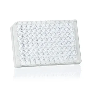 BRAND 782300 96-Well strip plate (12 x F8) PS pureGrade™ medium binding transparent F-bottom CERTIFIED LIFE SCIENCE QUALITY