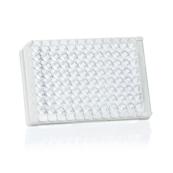 BRAND 782300 96-Well strip plate (12 x F8) PS pureGrade™ medium binding transparent F-bottom CERTIFIED LIFE SCIENCE QUALITY